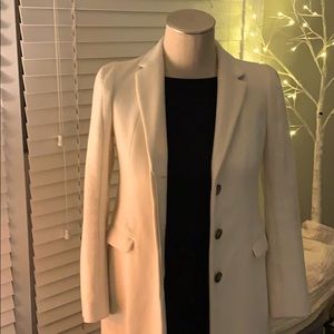 Ann Taylor Wool Blend Plush Coat XSP